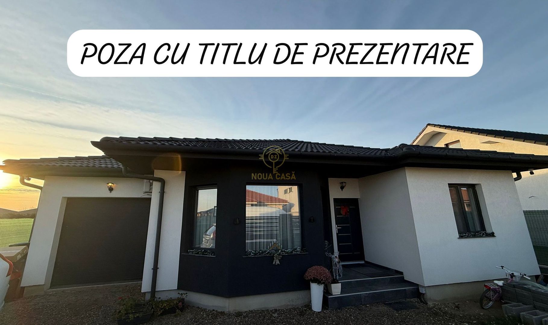 Casa 3 Dormitoare/Garaj/Terasa cu Teren Generos de  650MP - Poză 3
