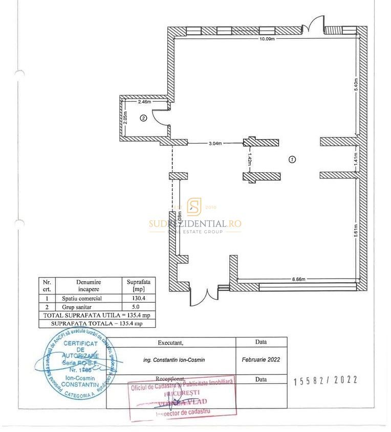 Spatiu Comercial 135 mp - Metalurgiei Park Sector 4 - Schiță 4
