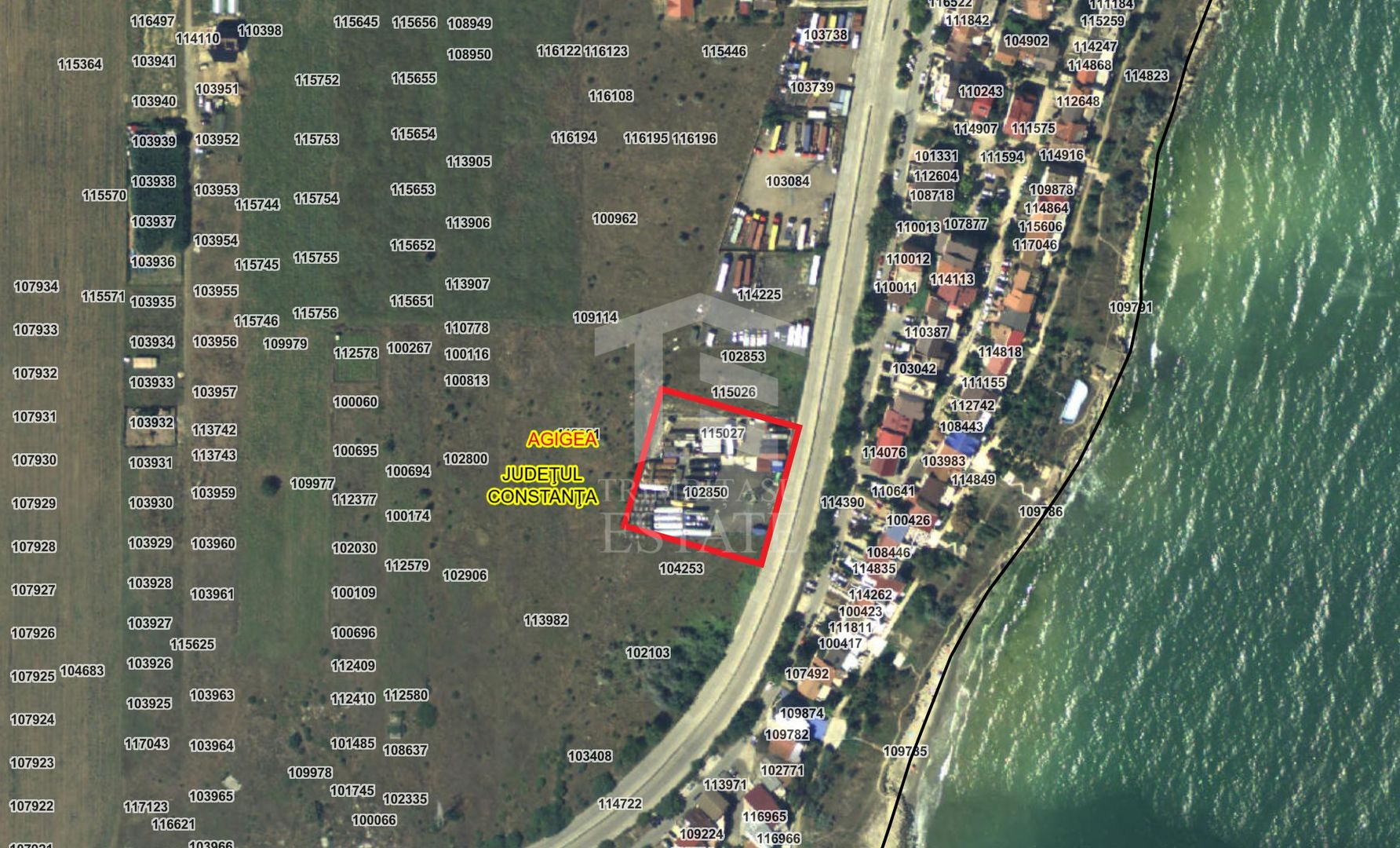 Teren intravilan 3720mp D=58ml zona industrialaRO-RO toate utilitatile - Poză 1