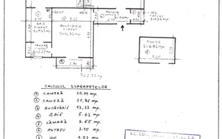 De Vanzare Apartament in Gheorgheni, Cluj-Napoca - Ideal pentru Locuit! - Schiță 33