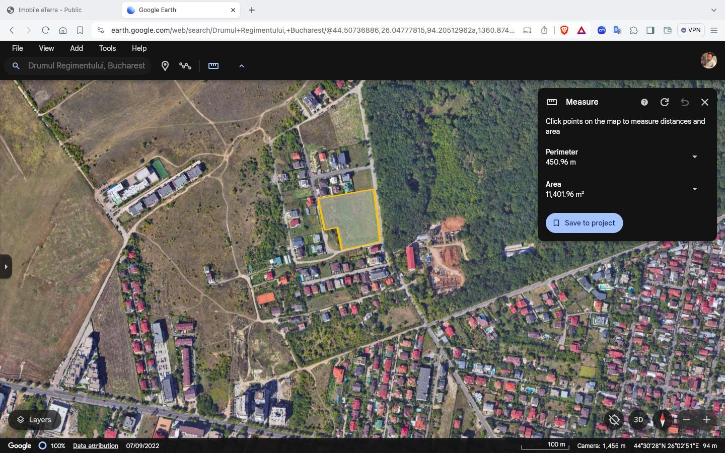 Teren Intravilan 11.401 mp Sectorul 1, Drumul Regimentului 91-93 - Poză 2