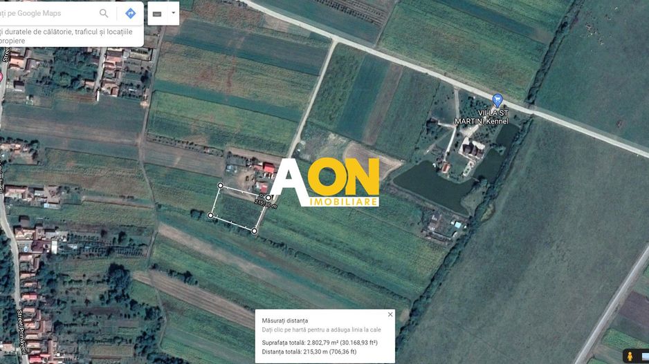 Teren 2800 mp, Galtiu, comuna Santimbru - Poză 2