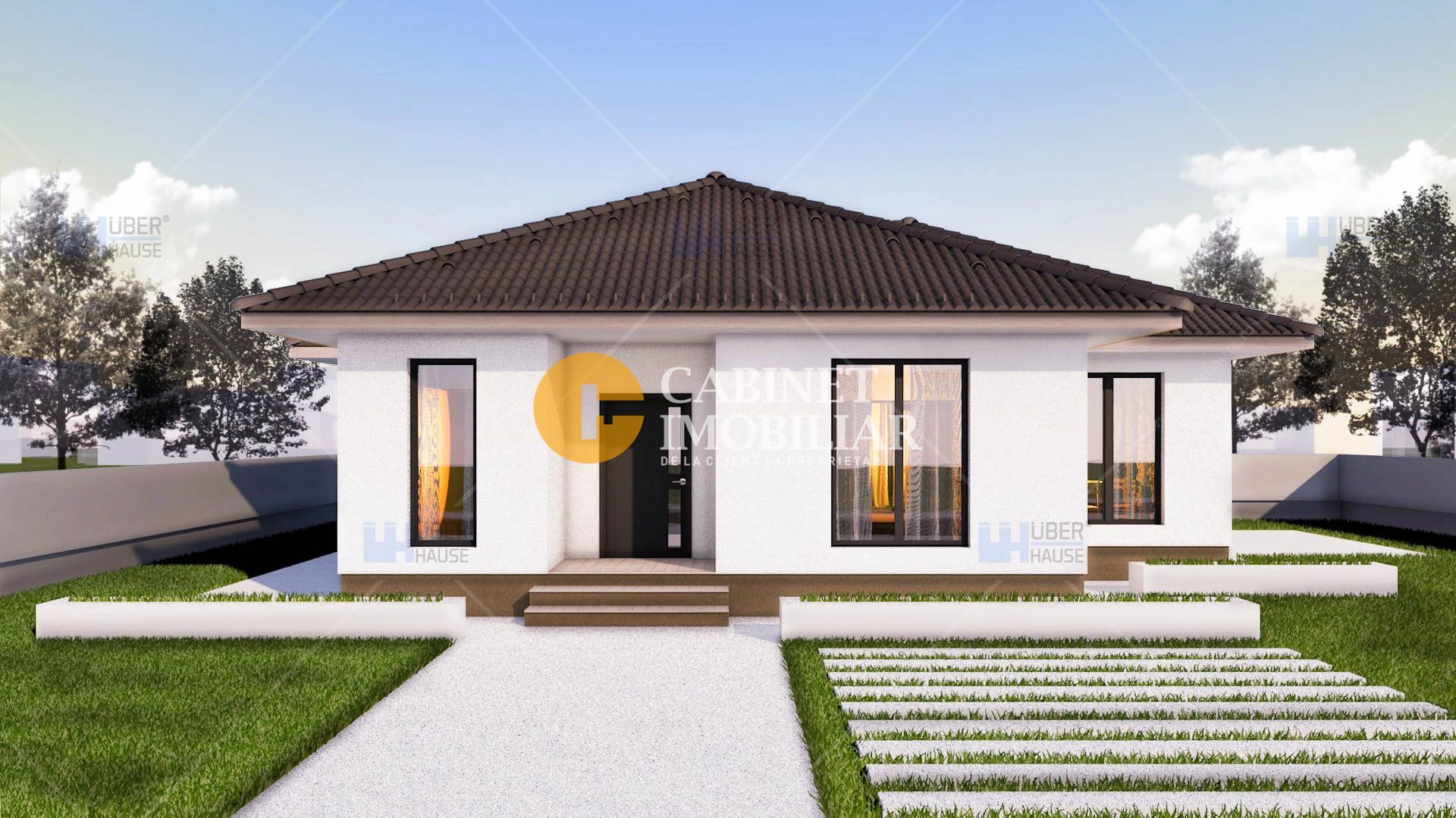 Casa  Parter Breazu 2 Dormitoare, 2 Bai,  Garaj - Poză 1