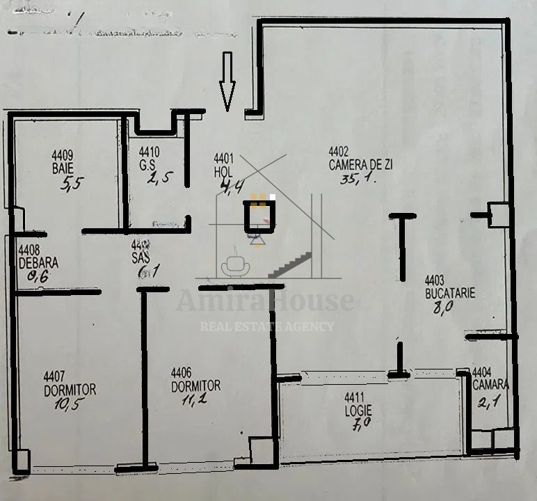 Apartament 3 camere 86 mp, zona str Dorobantilor - Poză 30