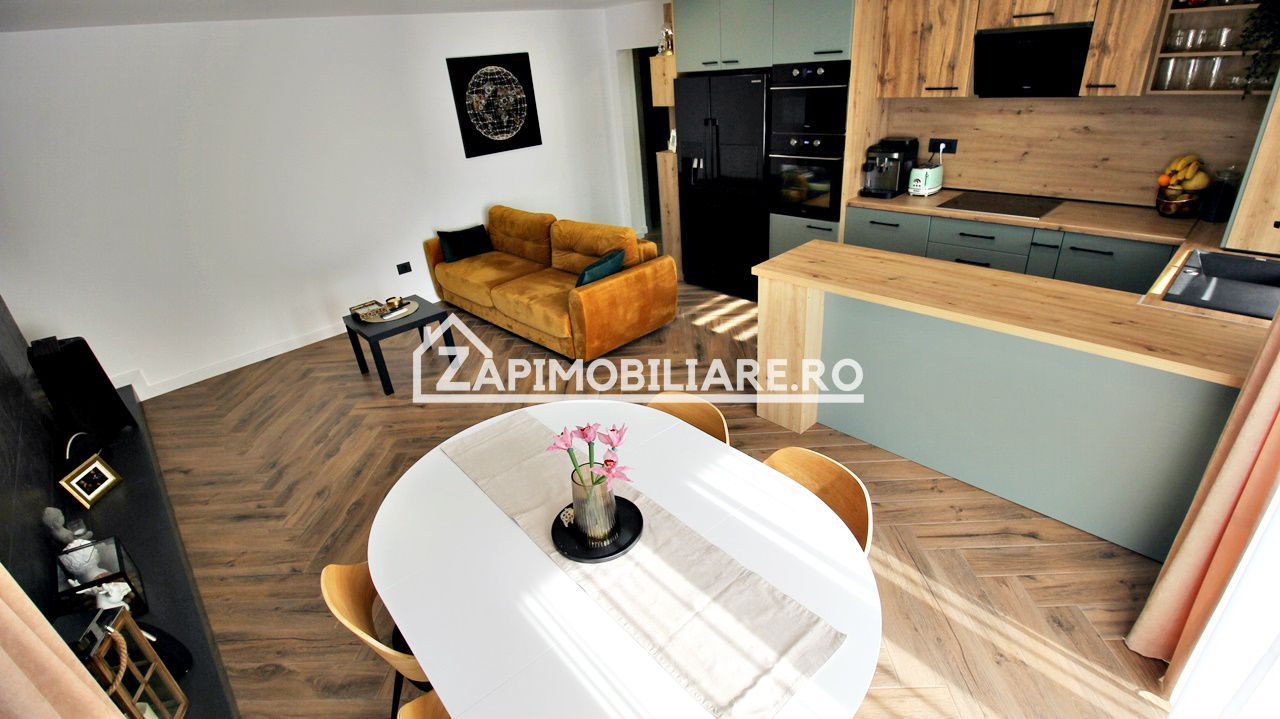Apartament 3 camere,2 băi, mobilat LUX 82mp, cartier Maurer - Poză 9