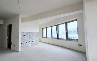 Apartament tip studio 45mp ,balcon, semifinisat,  West Tower ,zona Manastur - Poză 4