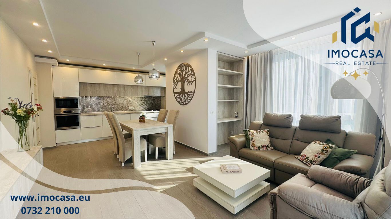 De închiriat Apartament lux openspace 2 dorm, 2 băi, 2 balcon, parcare - Poză 4