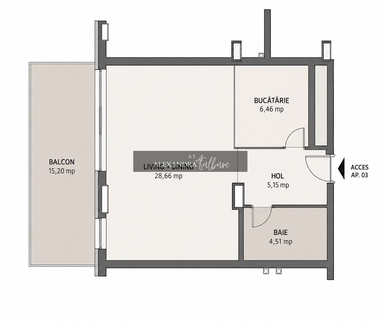 Apartament PREMIUM de vanzare– Tăietura Turcului, Cluj-Napoca - Poză 36