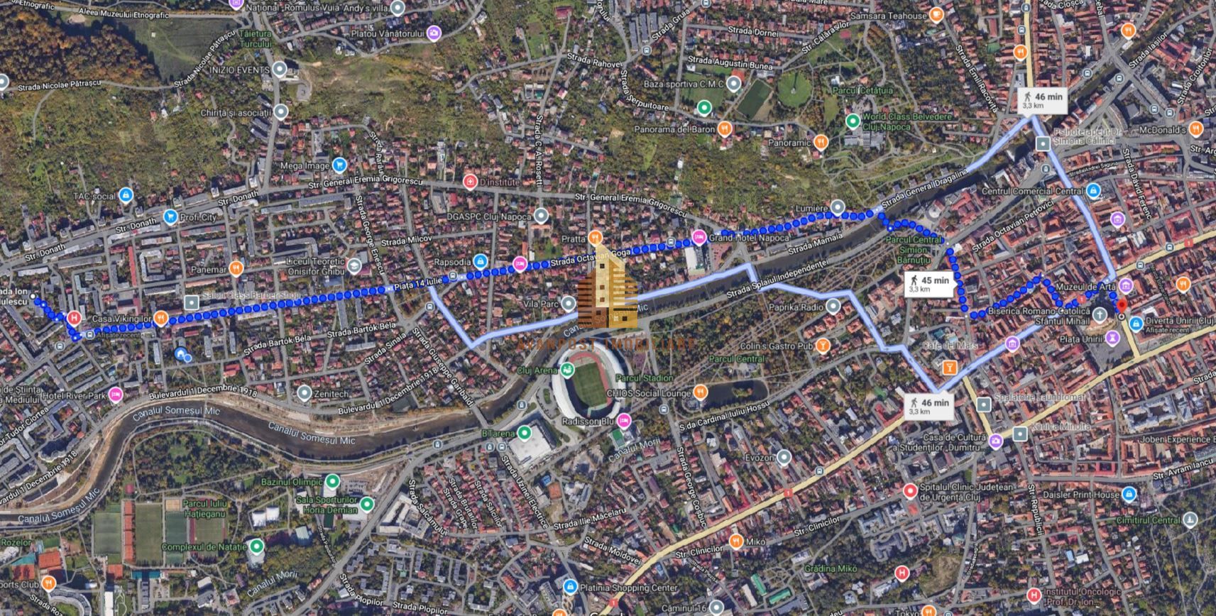 | Apartament cu 2 camere | Decomandat | Cartierul Grigorescu | Zona linistita | - Poză 14