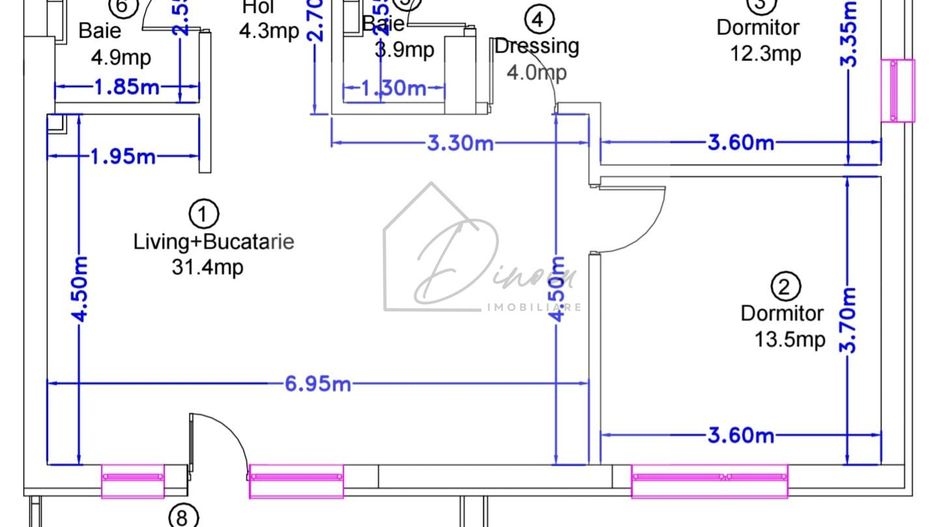 Apartament 3 camere I MTM Pipera Lake I prima inchiriere I loc parcare - Poză 2
