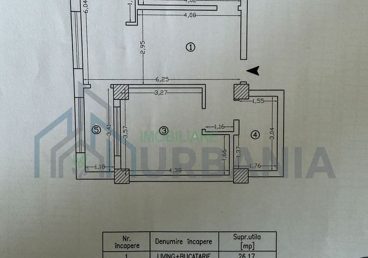 Apartament 3 camere, Copou, 63 mp, zona Parc Expoziție - Consulatul Moldovei - Poză 8