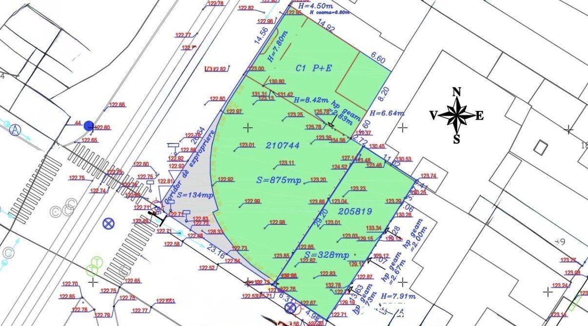 Teren ultracentral cu proiect P+8E avizat CMUAT | Dublu Front - Poză 2