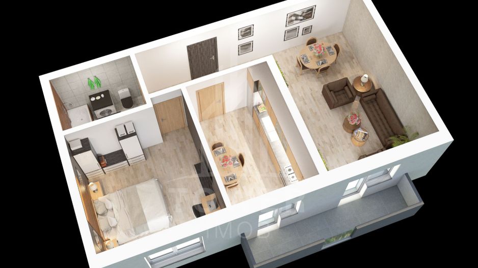 COMISION 0%-  Apartamente 2 camere Rezidențial NOU | Doamna Stanca - Poză 2