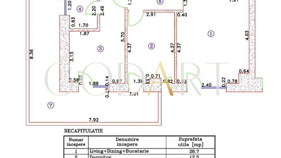 Apartament premium | 3 camere | Cortina 126 - Poză 17