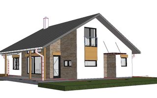 Teren 744 mp + Proiect cabana  Marisel - Poză 4