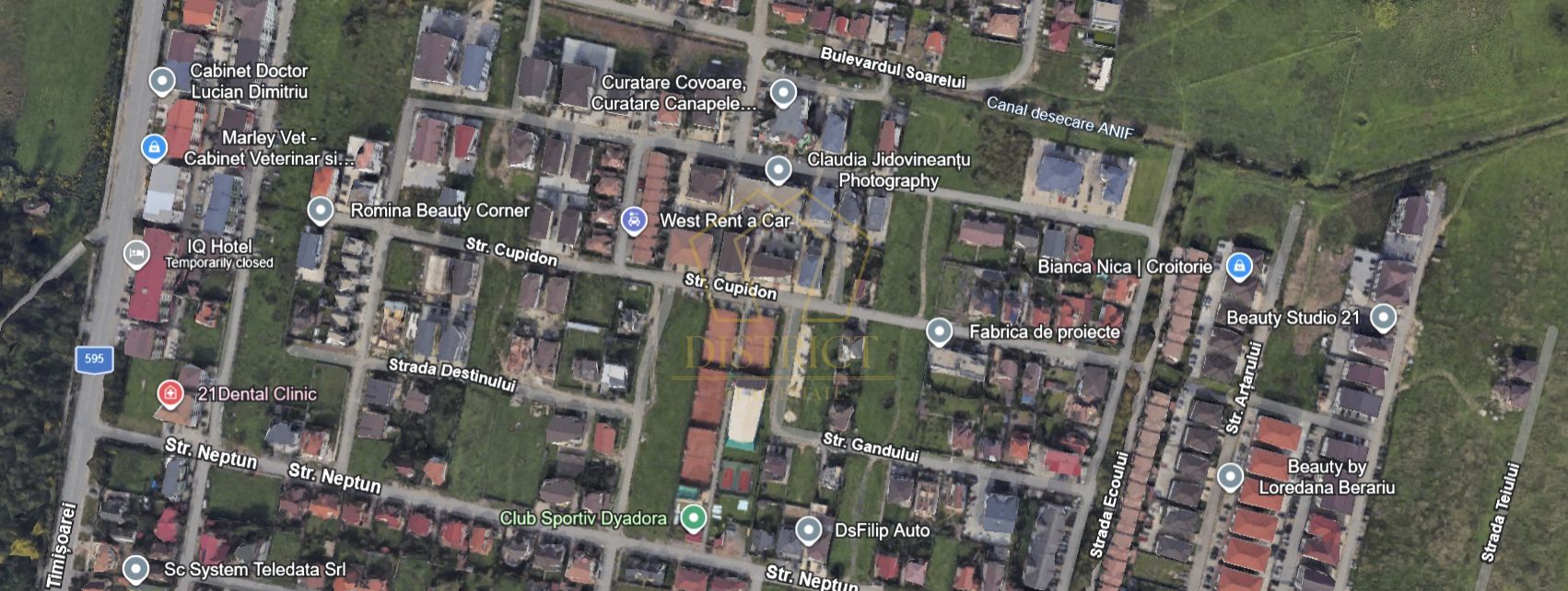 Teren intravilan pretabil individuala/duplex | Giroc - Poză 1