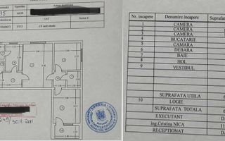 Apartament 3 Camere 🏡 | Valea Ialomiței 📍 | Bloc anvelopat 🏢 - Schiță 12