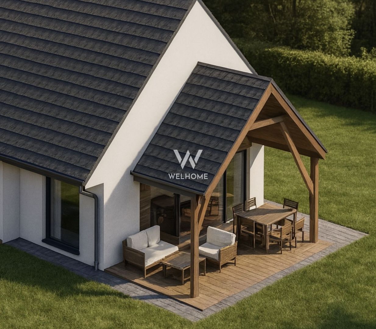 Casă pe un singur nivel –  priveliște spre munți – Șura Mică - Poză 21