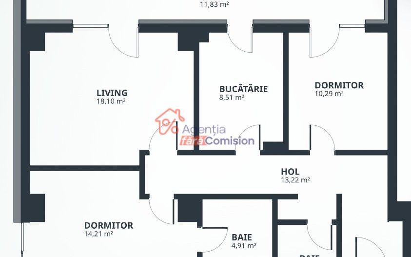 Apartament 3CD, 156190euro+TVA - Poză 1