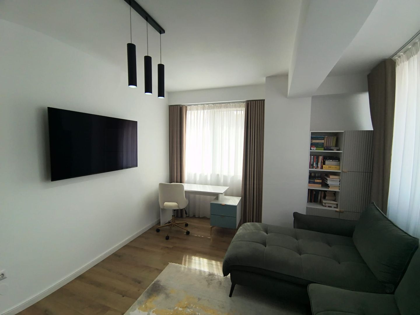 Apartament 2 camere | 72 MP | Bloc nou | Etaj 6 | Mobilat complet - Poză 3
