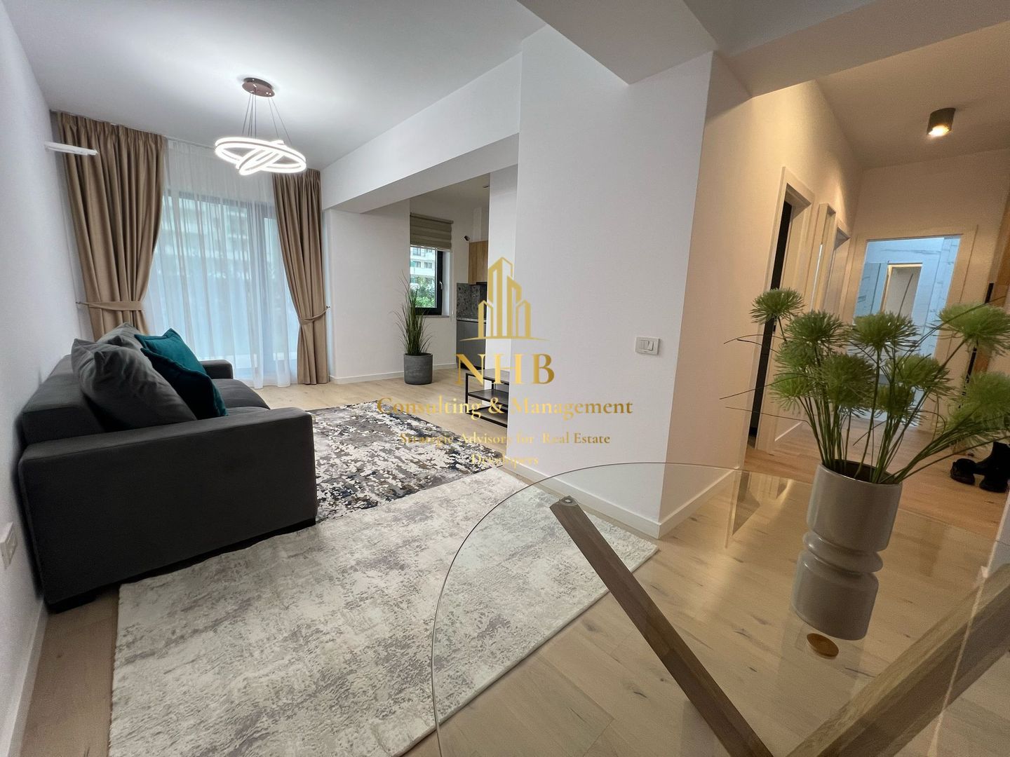 Apratament de inchiriat -2 camere-FIRST ESTATES PIPERA -PARCARE - Poză 13