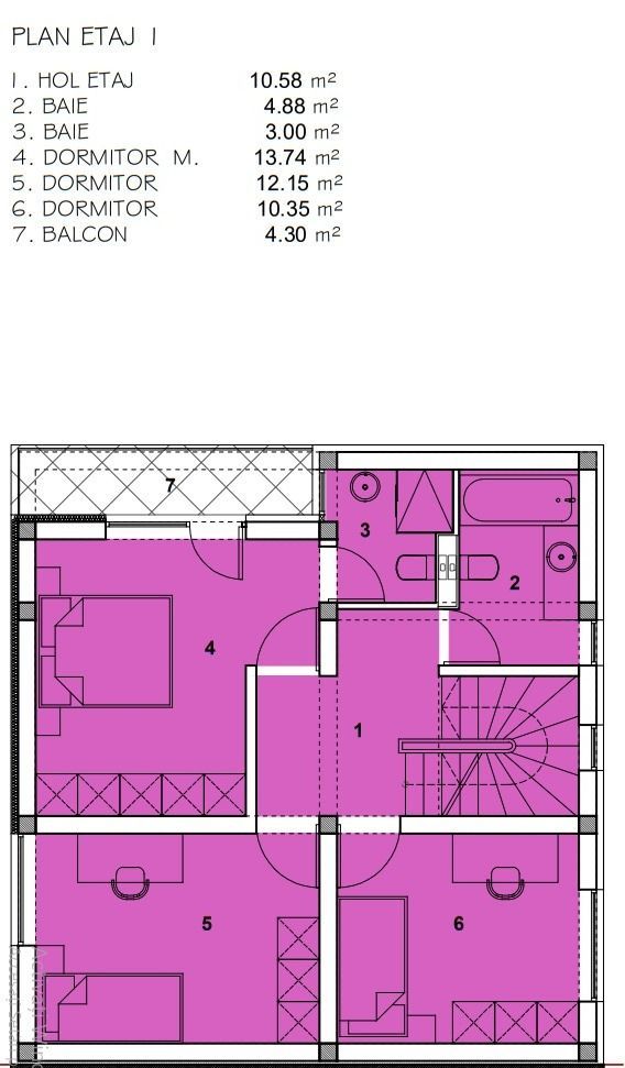 vila indiv-stil medit.,2parcari,curte/centru Popesti-Leordeni - Poză 4