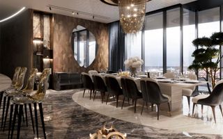 Penthouse Duplex, 4 camere, imobil lux, 184.65 mp - One High District - Poză 3