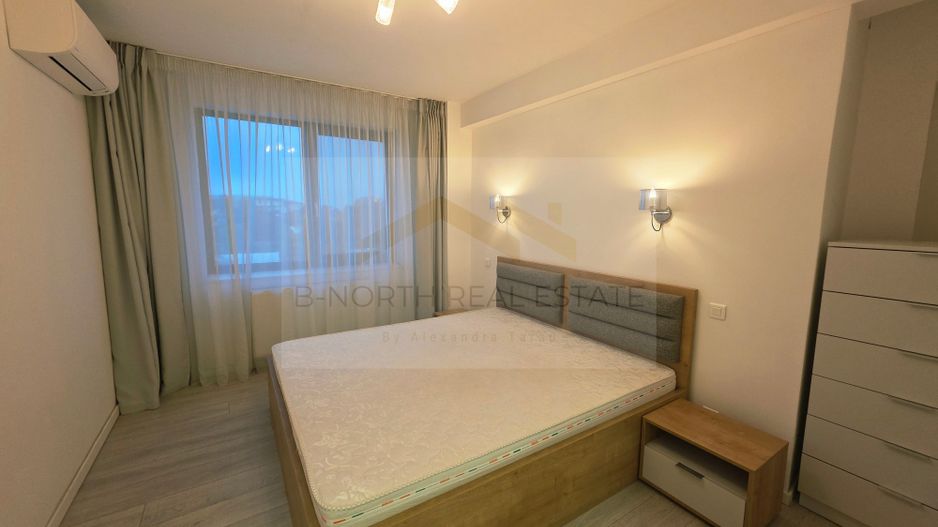 Otopeni | 2 camere, 76 mp utili, mobilat, parcare inclusă - Poză 4