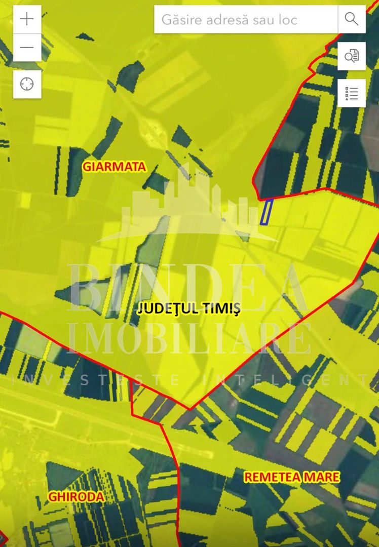 Teren arabil 20550 mp in Giarmata aproape autostrada A1 - Poză 2
