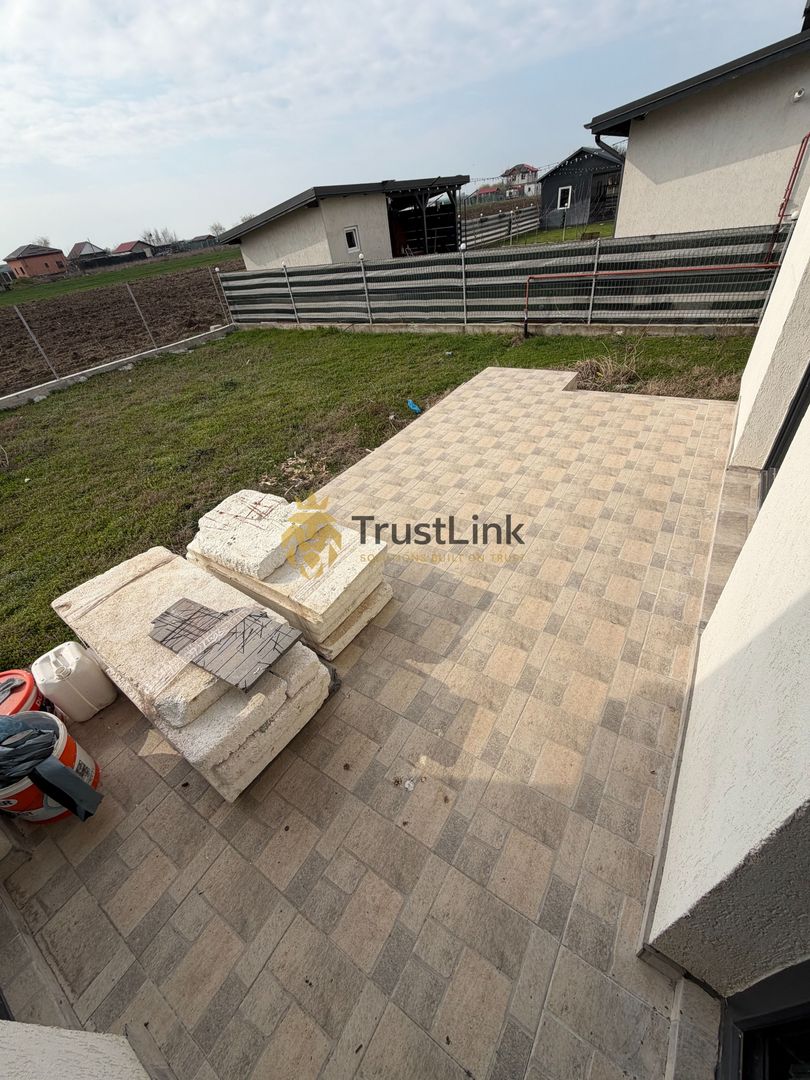 Casa individuala 4 camere Finalizata 380mp curte comuna Berceni - Poză 23