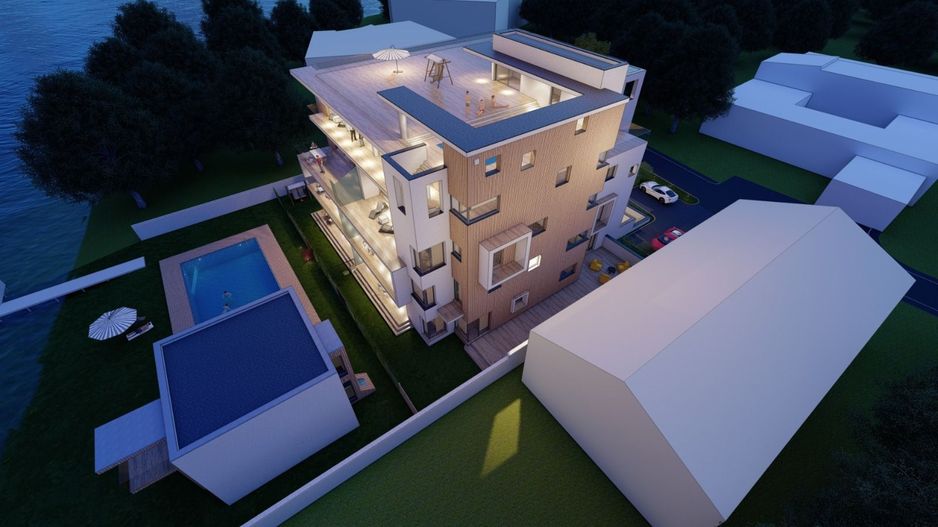 Teren de Vanzare | malul lacului TEI | Proiect Autorizat - Schiță 4