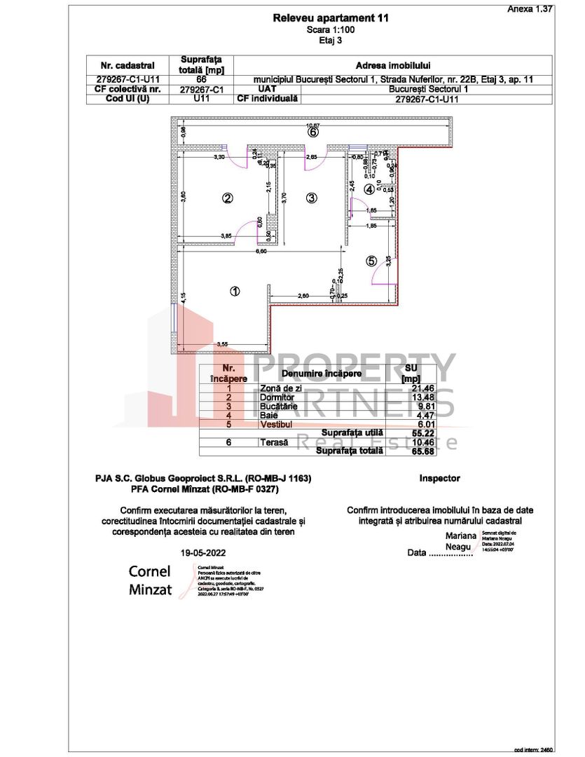 Apartament Nuferilor - Schiță 10