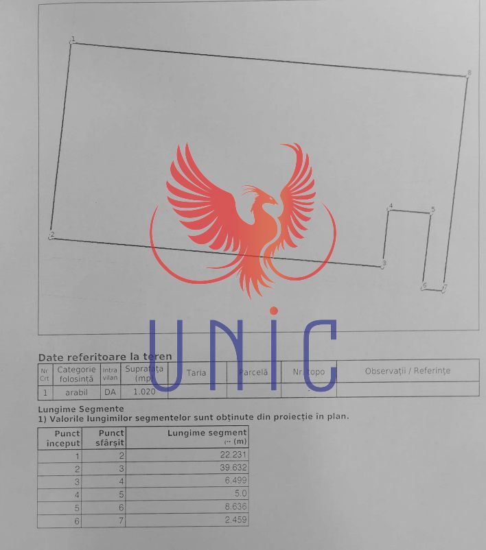 Teren intravilan,  zona Metro! - Poză 2