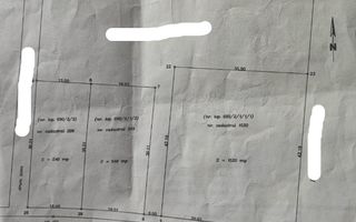 Două parcele de teren intravilan 648/1520 m² de vanzare Sfântu Gheorghe - Poză 2