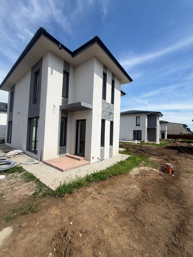 CASA SINGULARA - 4 CAMERE, TOATE UTILITATILE, TEREN 400 MP, COMIS 0% - Poză 2