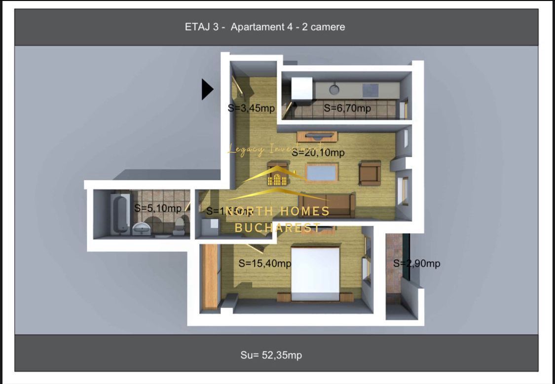 0 COMISION 2 Camere Colosseum Livrare Iulie 2024 - Poză 5