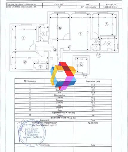 Apartament 4 camere de vânzare - zona Florilor/Craiter - 80 mp - plus-imo.ro - Poză 8
