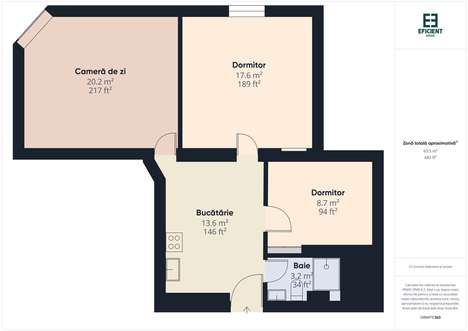 Apartament la casă cu 3 camere, Zonă Centrală - Timișoara - Poză 14