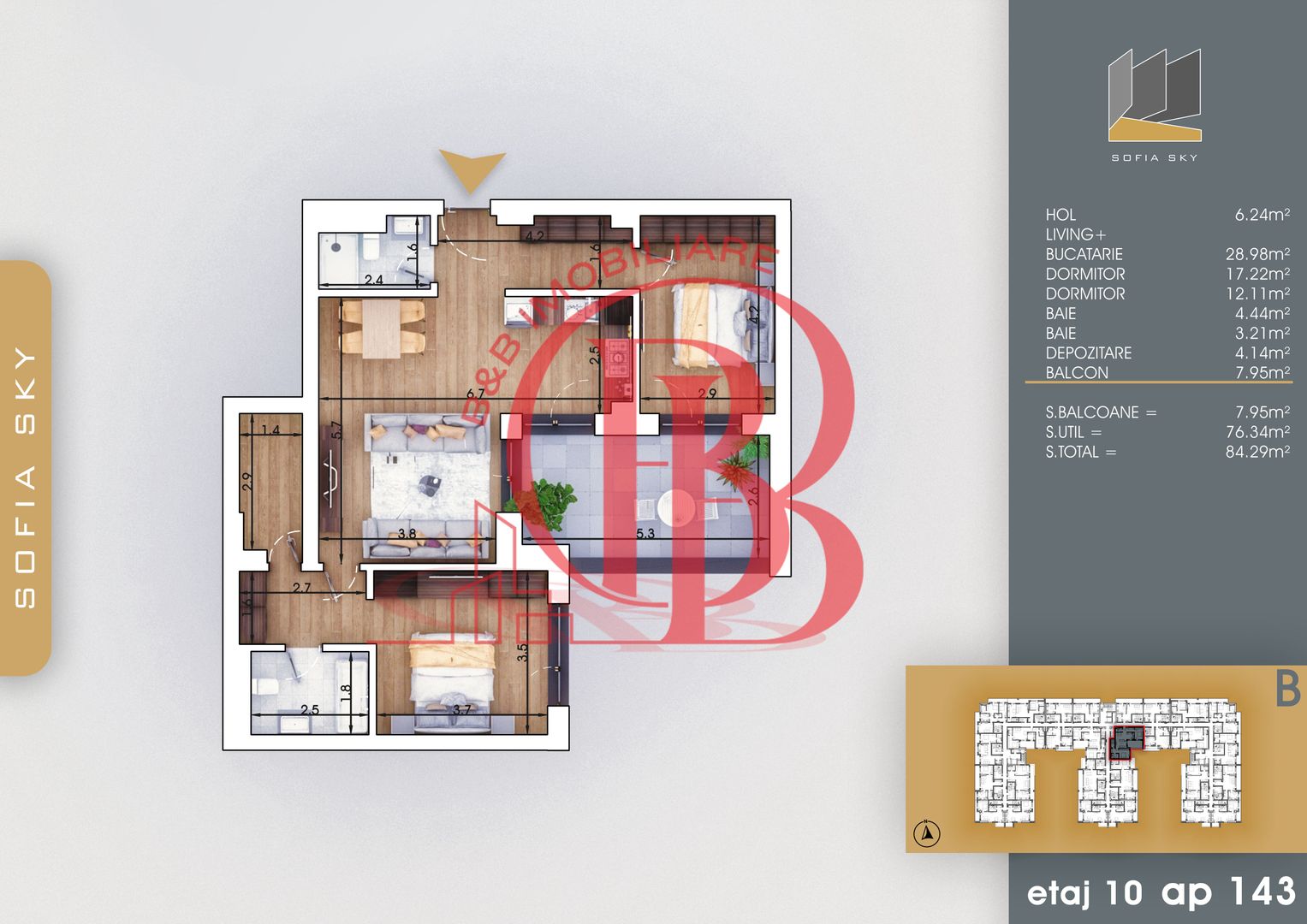 7min Metrou Nicolae Teclu 3 Camere Mutare Rapida-Th Pallady - Poză 1