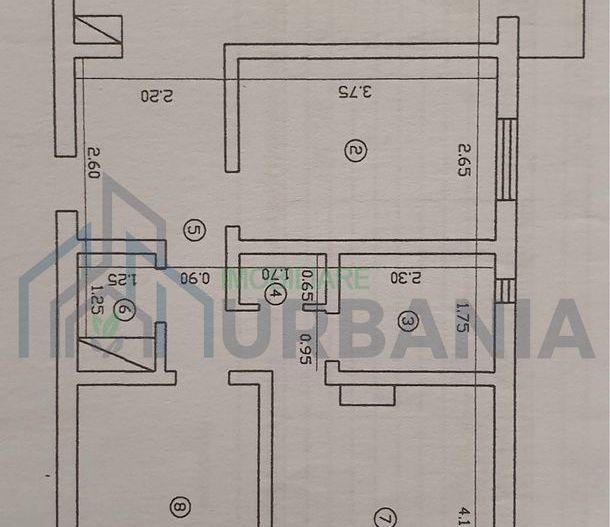 Apartament 3 camere, decomandat, în Letcani - Poză 1