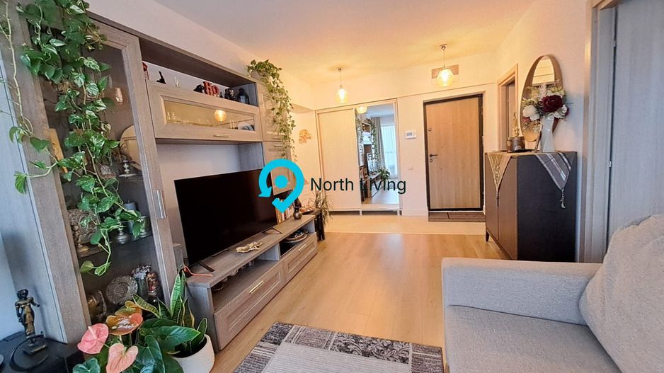 Apartament  3 camere, 75 mp, Onix Park North – Pipera, balcon 7 mp - Poză 1