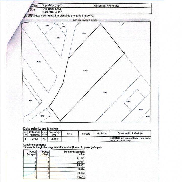 Teren pentru constructie casa cu utilitati – Ciolpani, zona Izvorani - Schiță 6