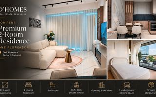 First Rental | Luxury 2-Room Residence | 61 sqm | ONE Floreasca - Poză 1