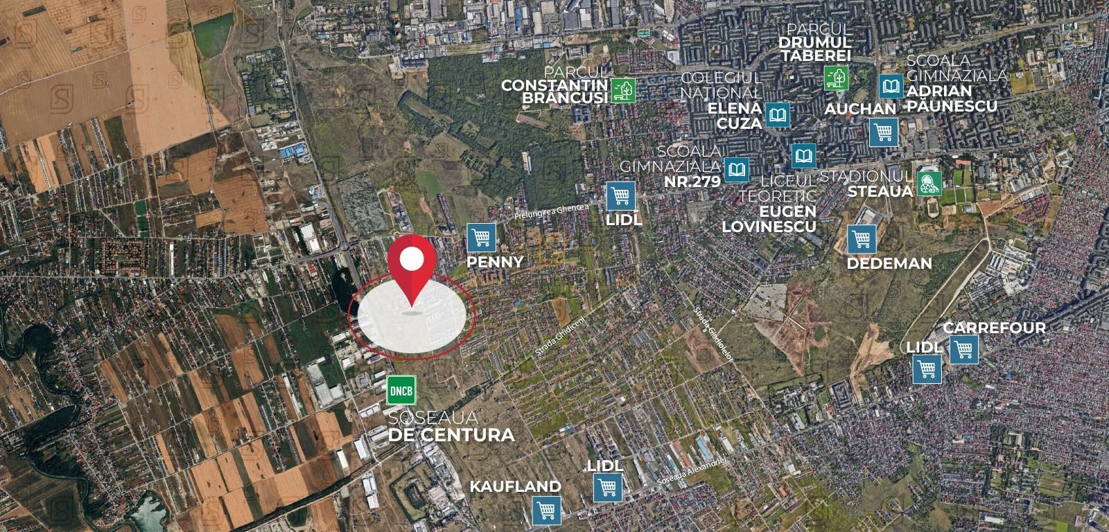 Teren pentru dezvoltare rezidentiala / mixta – Bragadiru, Ilfov - Poză 3