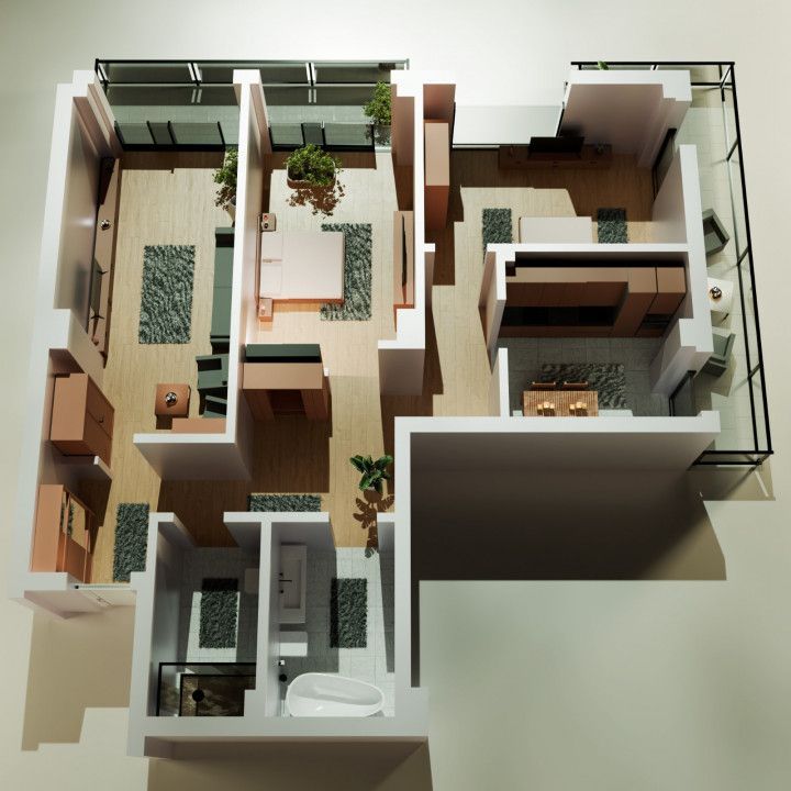 Tomis Nord /Carrefour - Vanzare apartament cu 3 camere, bloc nou. - Poză 3