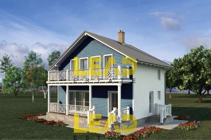 Comision 0%, Casa in constructie P+M, 80 mp utili, cu foisor si teren 504 mp - Poză 1