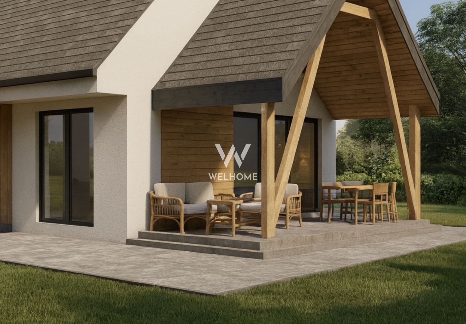 Casă pe un singur nivel –  priveliște spre munți – Șura Mică - Poză 4