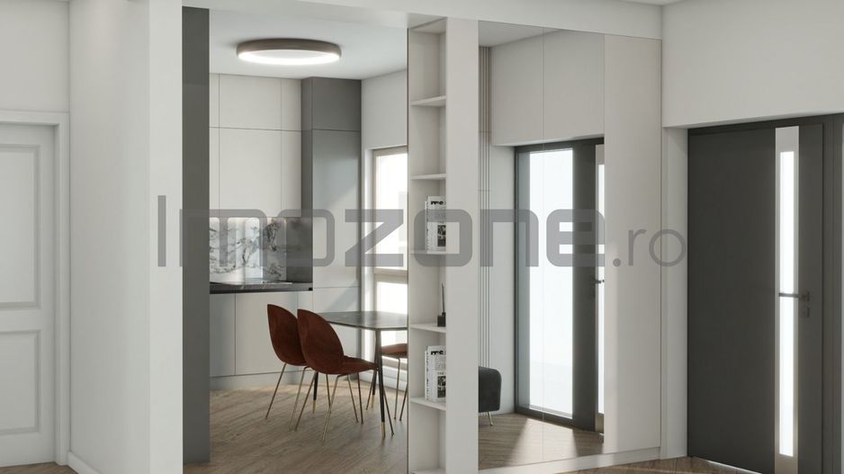 Otopeni - zona Ferme, vila P+1, 4 camere,  3 dormitoare, 3 bai, finisata la alb - Poză 3