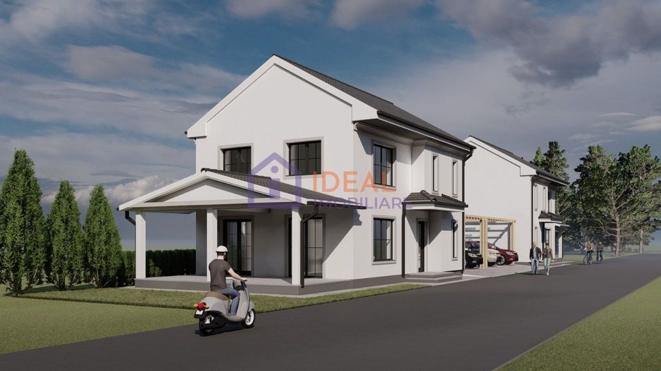 Casa Individuala cu 4 camere si carport, in Selimbar - Poză 4