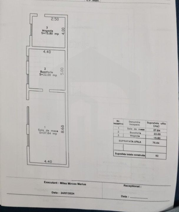 Apartament 3 camere | La casa | Nou | 75mpu | Turnisor | Parcare - Poză 3
